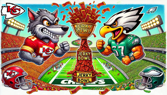 🏈 The Jerky Bowl Giveaway: Win Big with Smoking Gun Jerky of Nebraska! 🎉