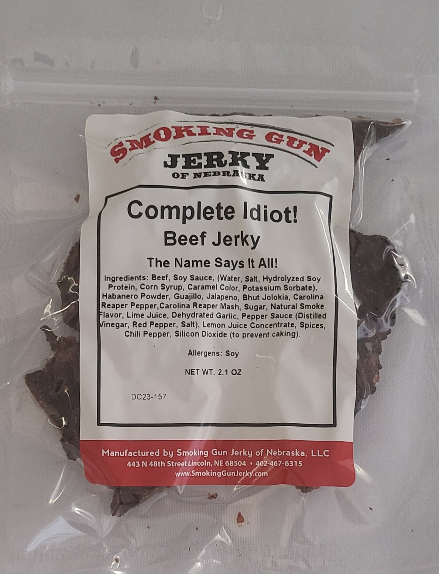 Complete Idiot Beef Jerky