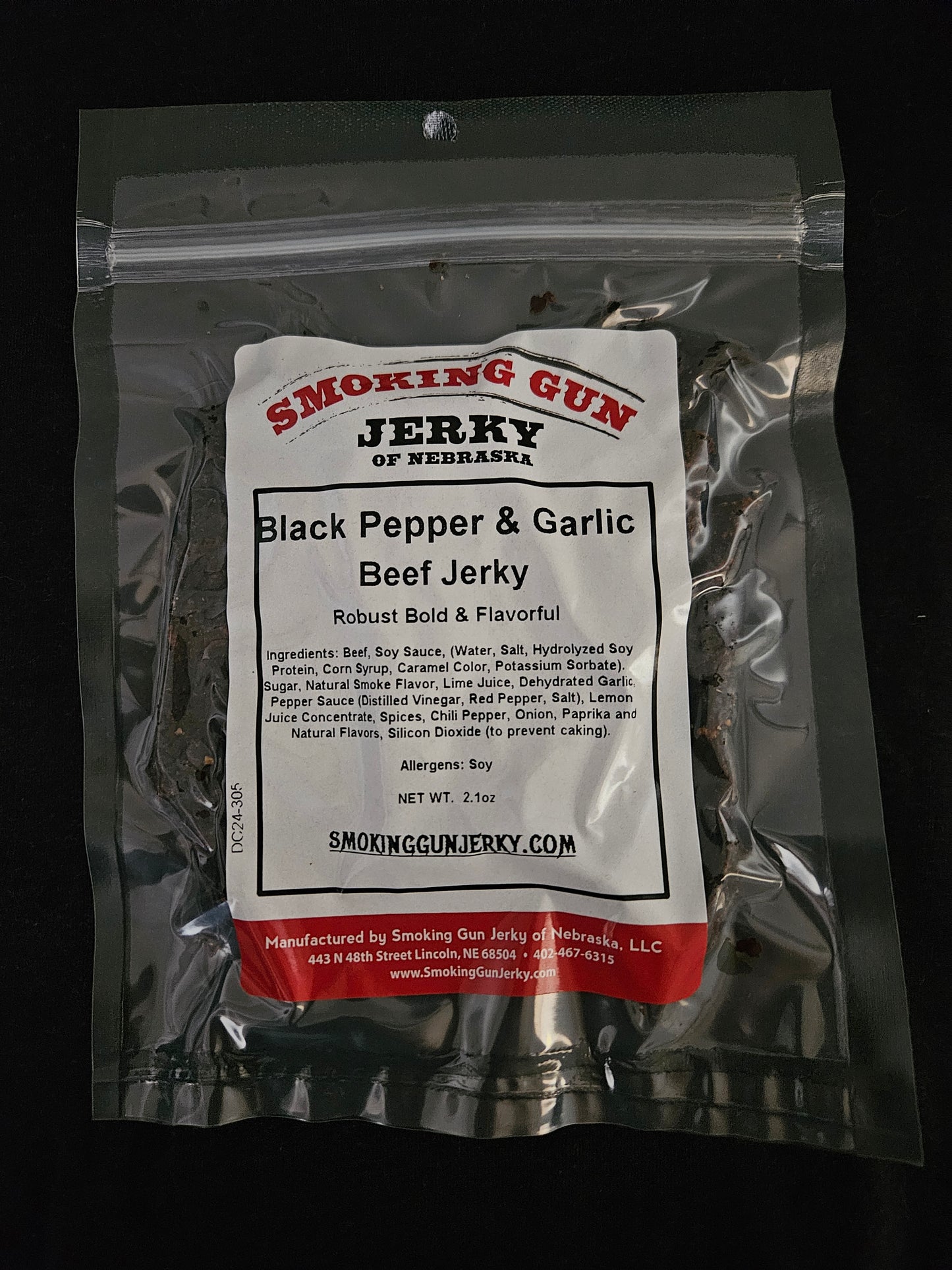 Black Pepper & Garlic Beef Jerky