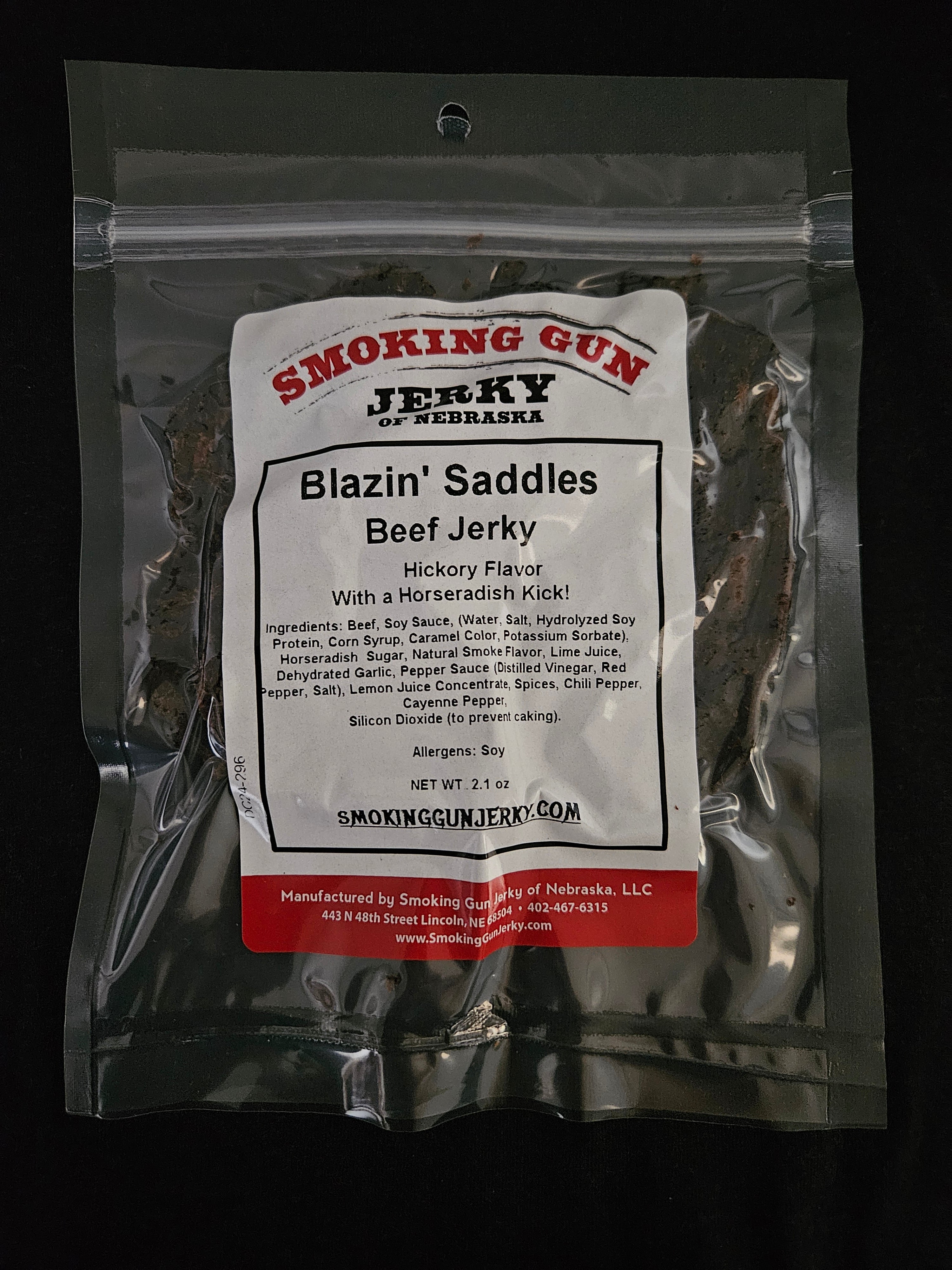 Blazin' Saddles Beef Jerky – Smoking Gun Jerky of Nebraska