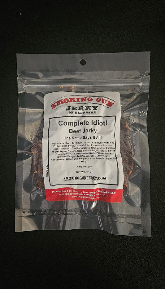 Complete Idiot Beef Jerky