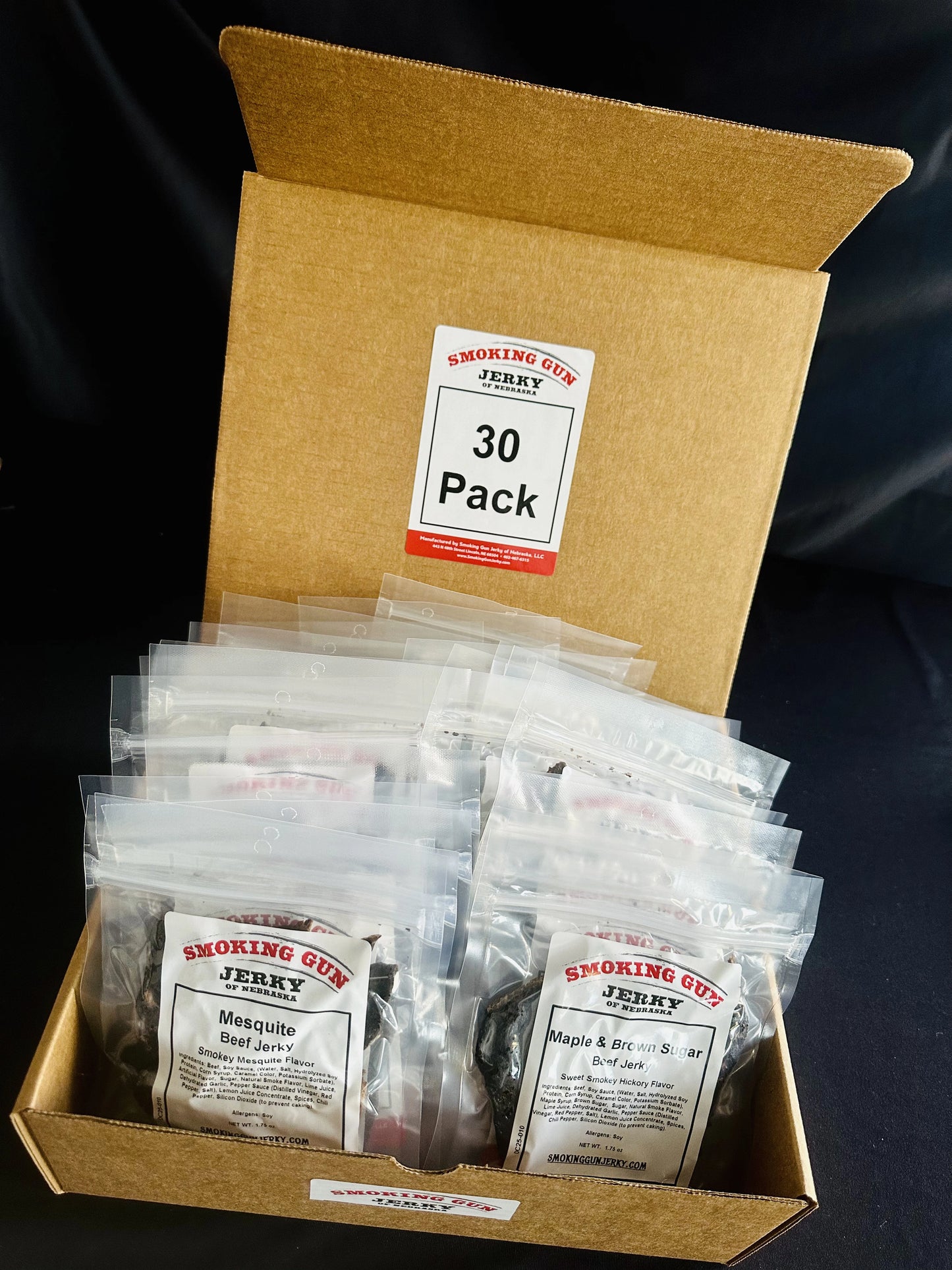 The Full Flavor Collection | 30 Pack – Smoking Gun Jerky of Nebraska