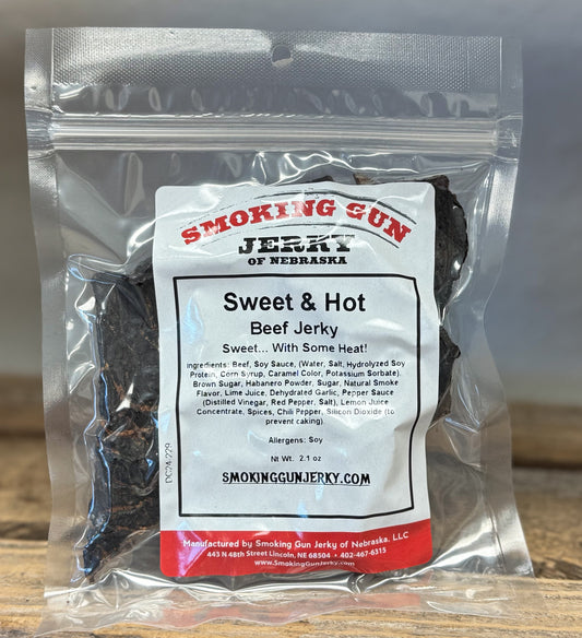 Sweet & Hot Beef Jerky