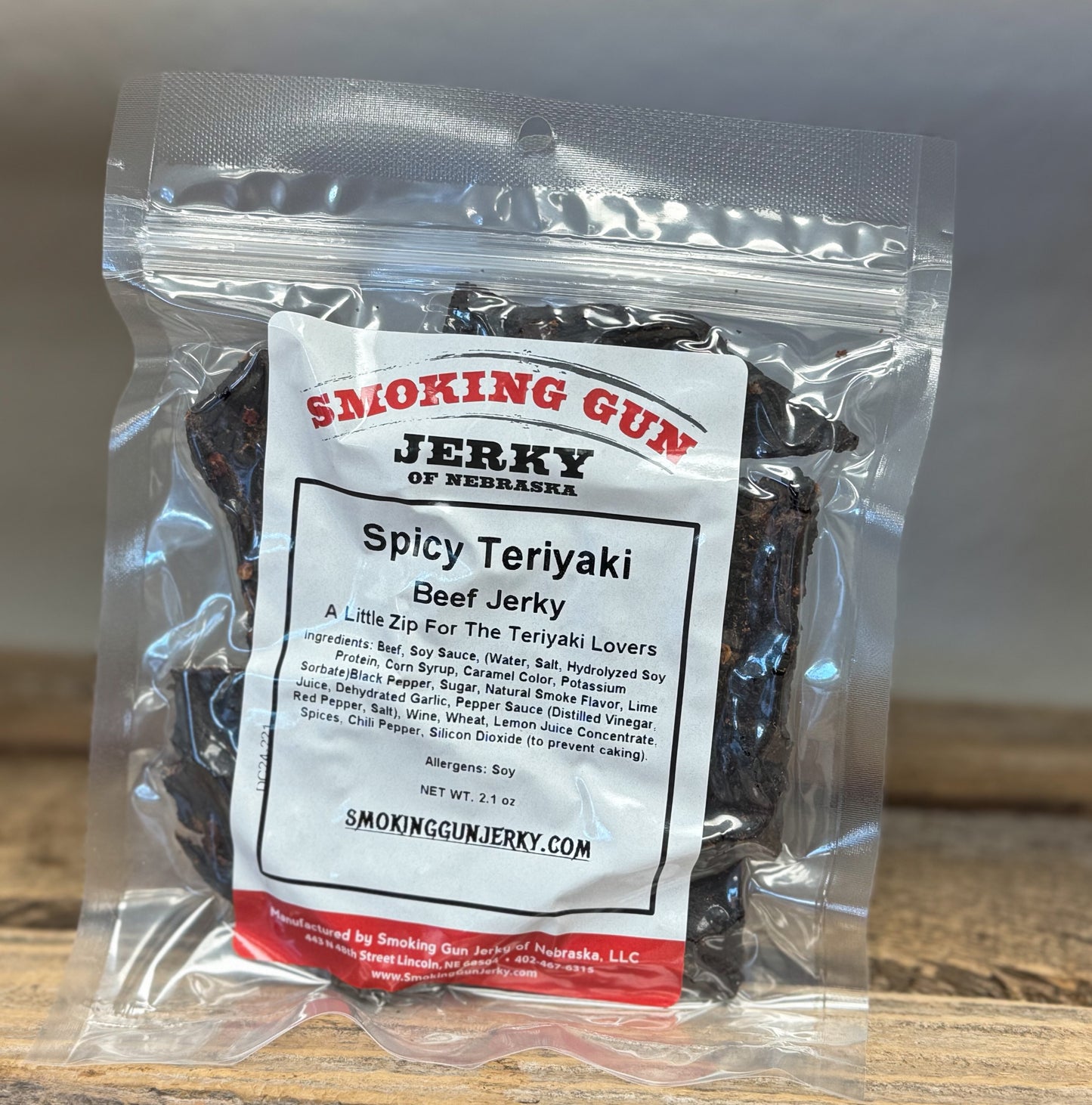 Spicy Teriyaki Beef Jerky