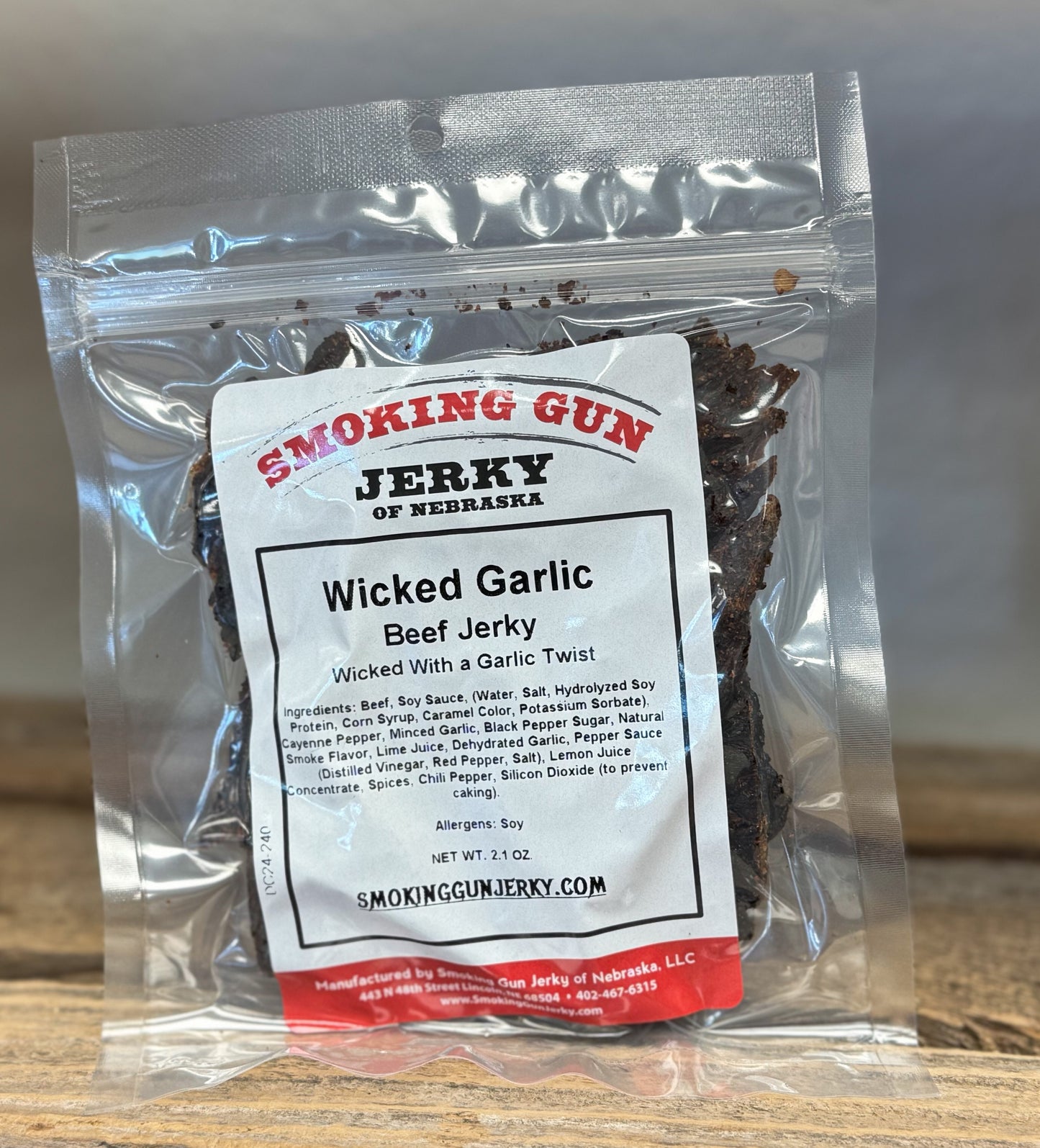 Wicked Garlic Beef Jerky