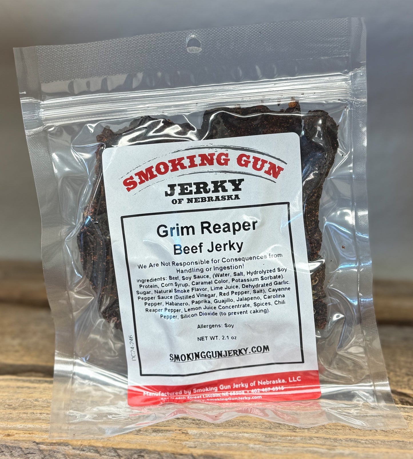 Grim Reaper Beef Jerky – Smoking Gun Jerky of Nebraska