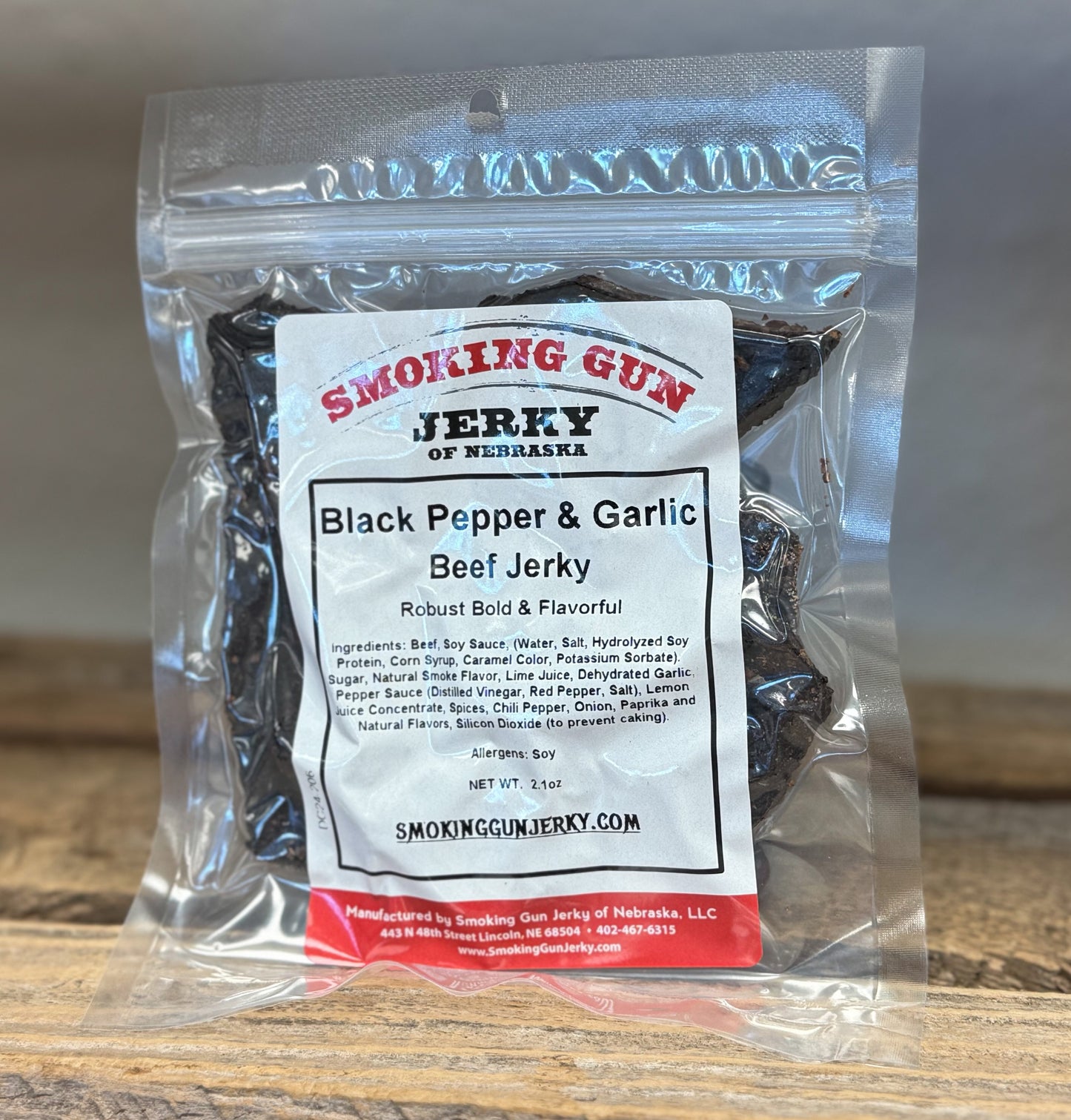 Black Pepper & Garlic Beef Jerky