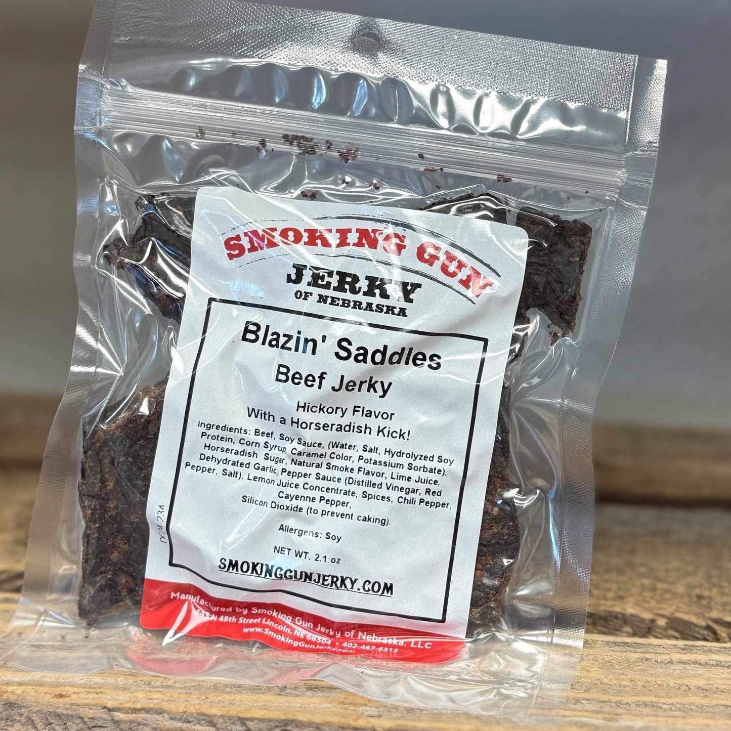 Blazin' Saddles Beef Jerky – Smoking Gun Jerky of Nebraska